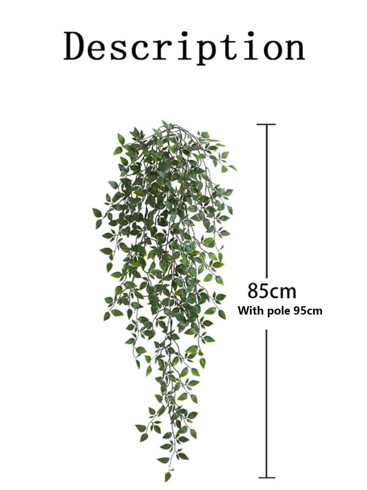 2 шт. искусственные лианы, искусственные вьющиеся лианы, домашний декор, искусственные растения, свадебная гирлянда из плюща для гостиной, вечеринки, украшения из ротанга