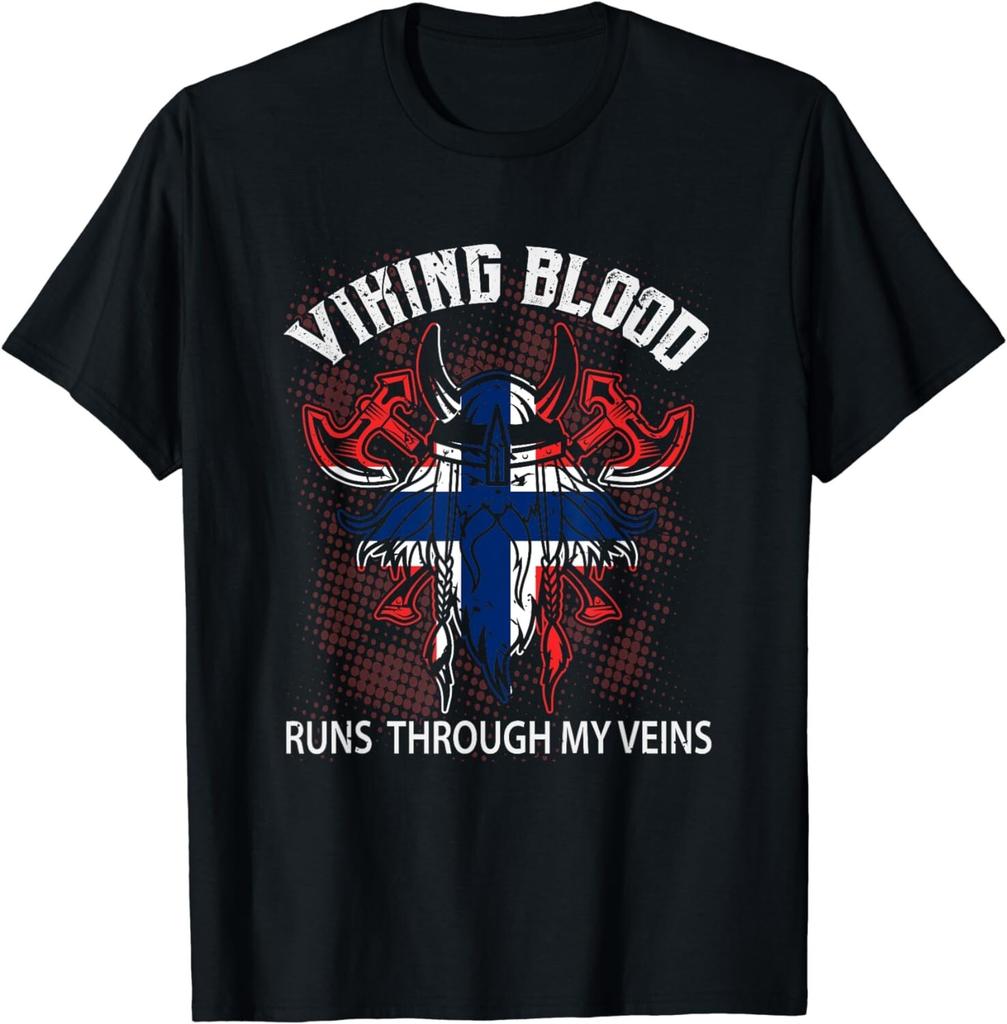 Norwegian Pride Viking Blood Scandinavia Gift Norway Gift Unisex T-Shirt