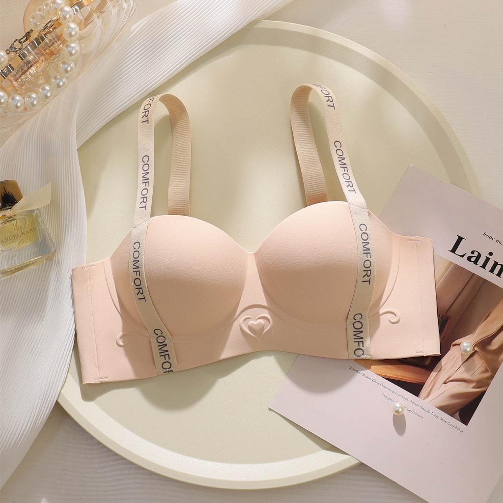 Seamless Push-Up Bra with Anti-Sagging and Beautiful Back Design