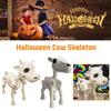 Cow Horse Spooky Skeleton Halloween Reusable Outdoor House Haunted Props Ornment Graveyard Deco P6Y9