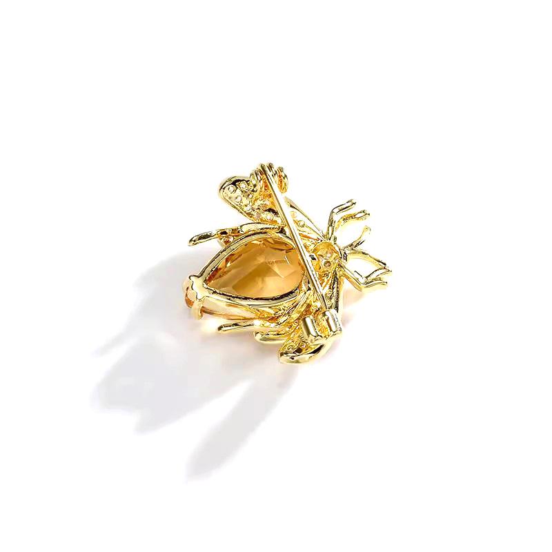 Броши в форме пчелы для женщин, одежда, пальто, ювелирные изделия, аксессуары, подарки