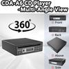 New Tech Hifi CD Player For Home& Car Bluetooth, USB Ripping Functionality, CD Ripper, External High-Fidelity Player