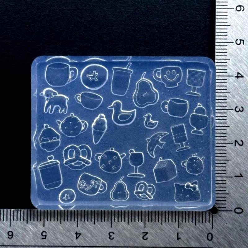 1 шт. Летняя силиконовая форма для ногтей в морском стиле, 3D-трафареты для гелевого маникюра, ракушка, морская звезда, многоразовые принадлежности