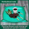 1 шт. Водонепроницаемый коврик для посадки Складной коврик для пересадки садовых растений в горшки Фермерские инструменты для бонсай