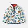 Children S Printed Fleece Coat Boys and Girls Warm Fleece Coat In Autumn and Winter Clothes with Cardigan Collar Childrens Clothing.