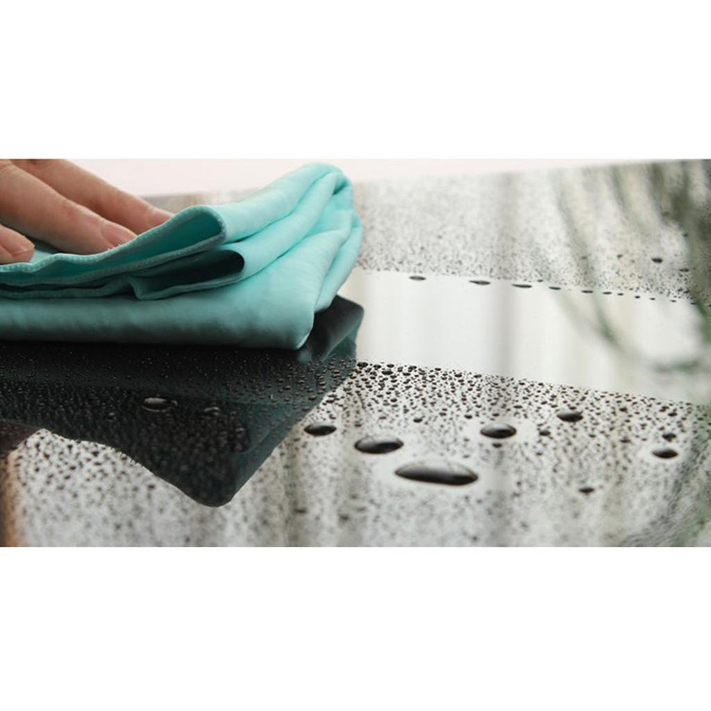 Полотенце для сушки автомобиля, супервпитывающее, не царапающее, для дома, авто, мытья окон, для питомцев, в пакете, цвет случайный