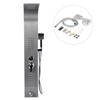 Stainless Steel Shower Panel Set Bathroom Shower Kit Showering Accessories for Home Hotel Use