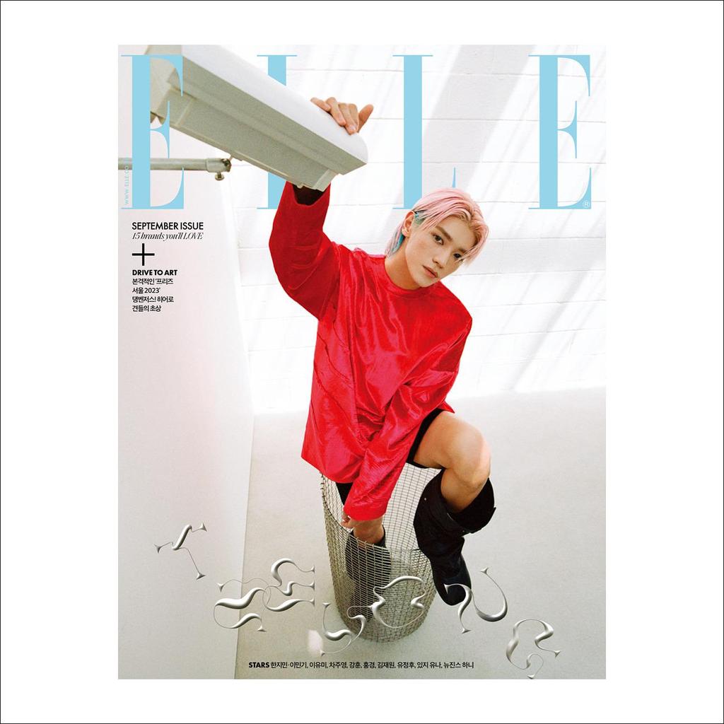 Тэён(NCT) Журнал ELLE Корея (2023.09) + Бесплатный подарок