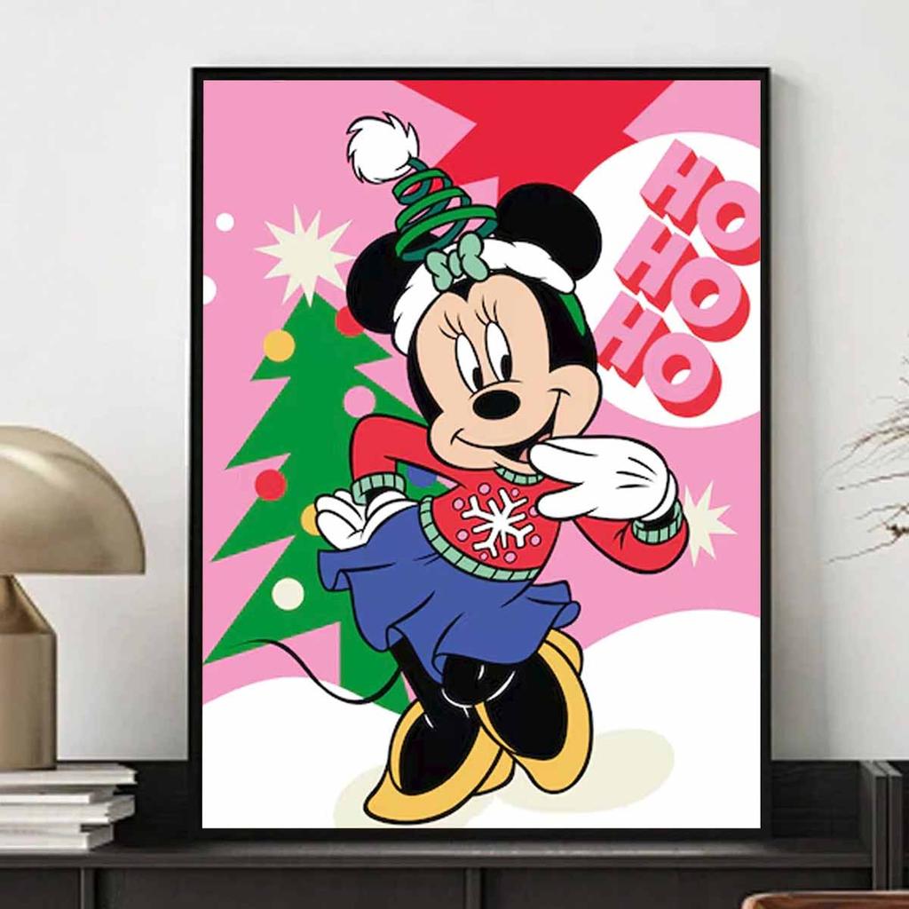 DIY Diamond Painting Beautiful Minnie Cross Stitch Kit Mosaic Art Diamond Painting Full Circle Diamond Home Decoration