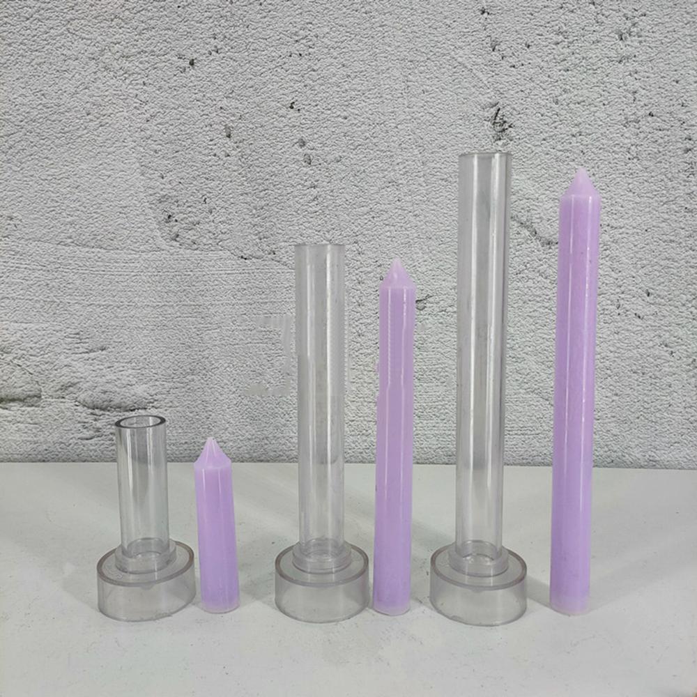 Church Party Match Large Cylinder Rib Clay Tools Plastic Stripe Long Pole Soap Making Candle Mold