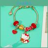 Ручное украшение Hello Kitty с гальваническим покрытием из цинкового сплава для женщин и мужчин Подарок