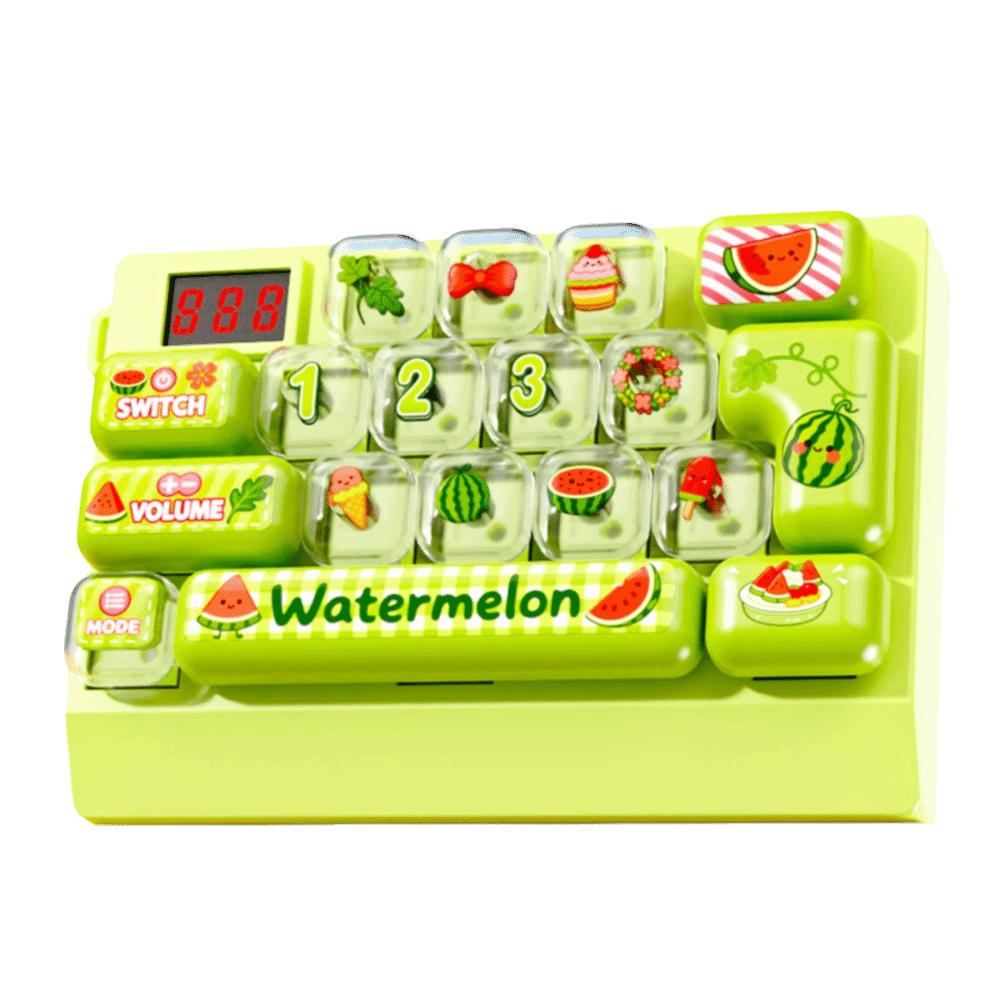 Focus Training Toy Quick Push Keyboard Game Machine 18-Key Speed Push Game Kids