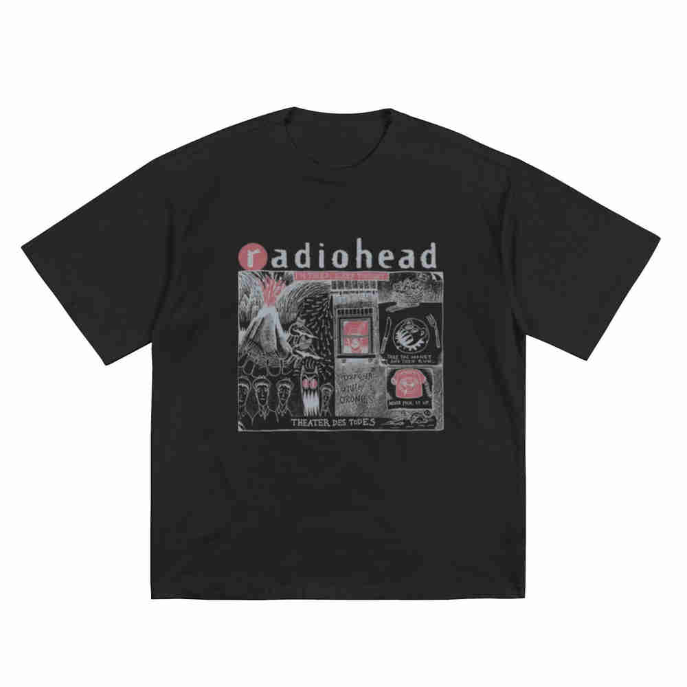 Radioheads Band Short Sleeve Tee Cotton TShirt