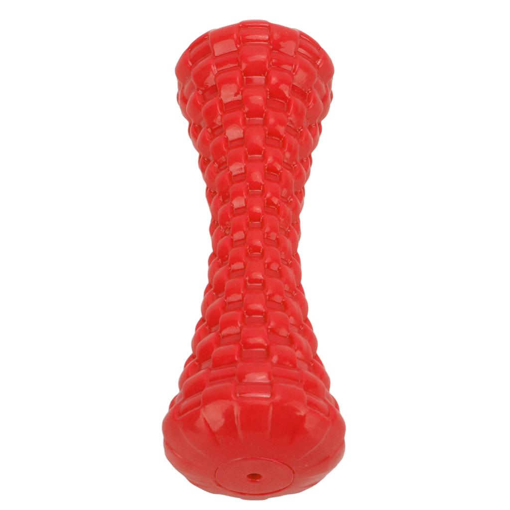 Пищалка для собак Неразрушимая игрушка для чистки зубов из ТПР для средних и крупных породКрасный