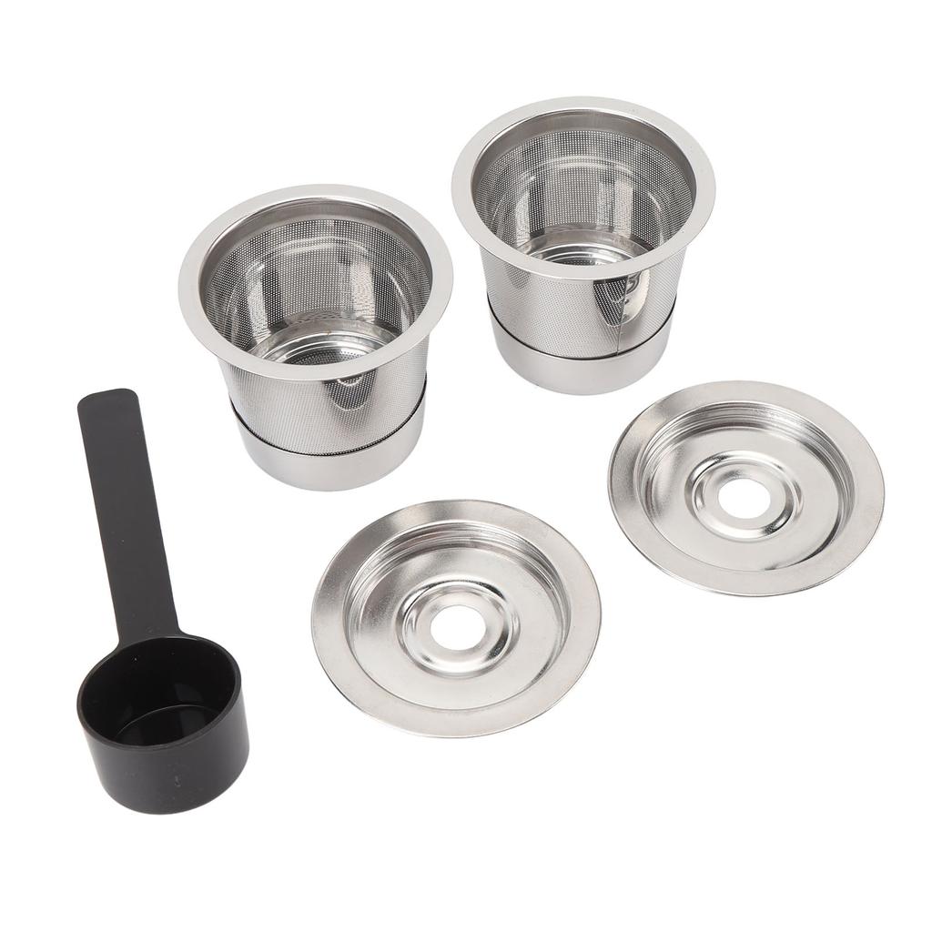 Reusable Coffee Pod 304 Stainless Steel Easy To Clean Reusable Coffee Capsule for Coffee Maker