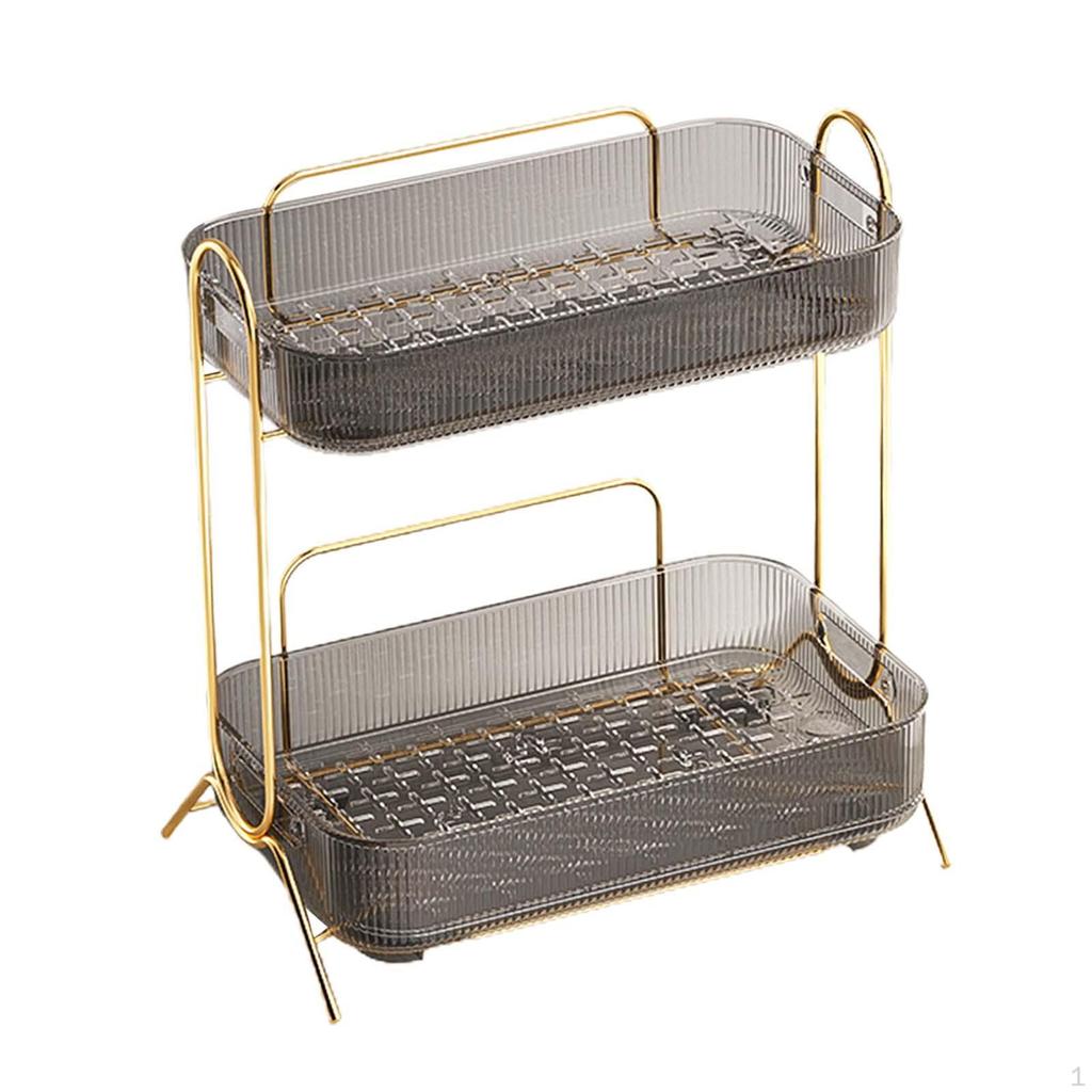 Стеллаж для хранения косметики, чашки и кружки, тарелка с фруктами, подставка для кексов, специальные тарелки, многоцелевой макияж