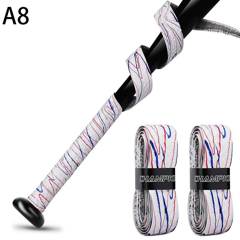 PU Baseball Bat Tapes Wrap 1.75mm ShockAbsorption Multicolor Anti-slip Sport Accessoriess Bockey CricketSoftball Bats Grip