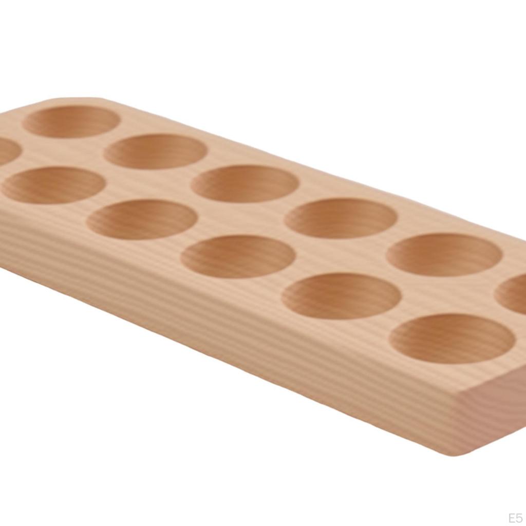 Деревянная подставка для яиц для чистки Декор Декоративная Деревенская Стойка Органайзер для Столешницы Ресторана Дома