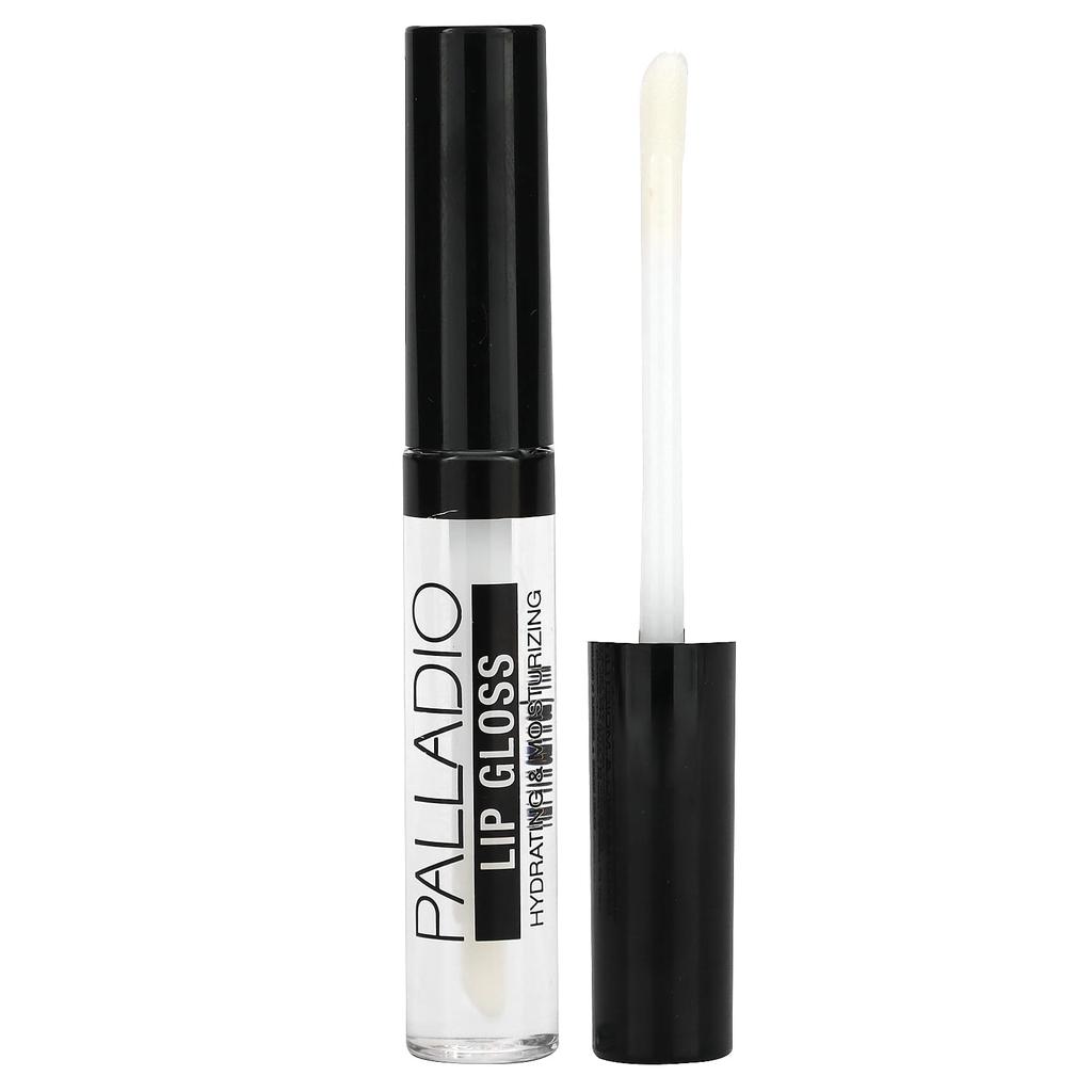Palladio Lip Gloss, Clear PGL02, 0.24 Fl Oz (7 Ml)