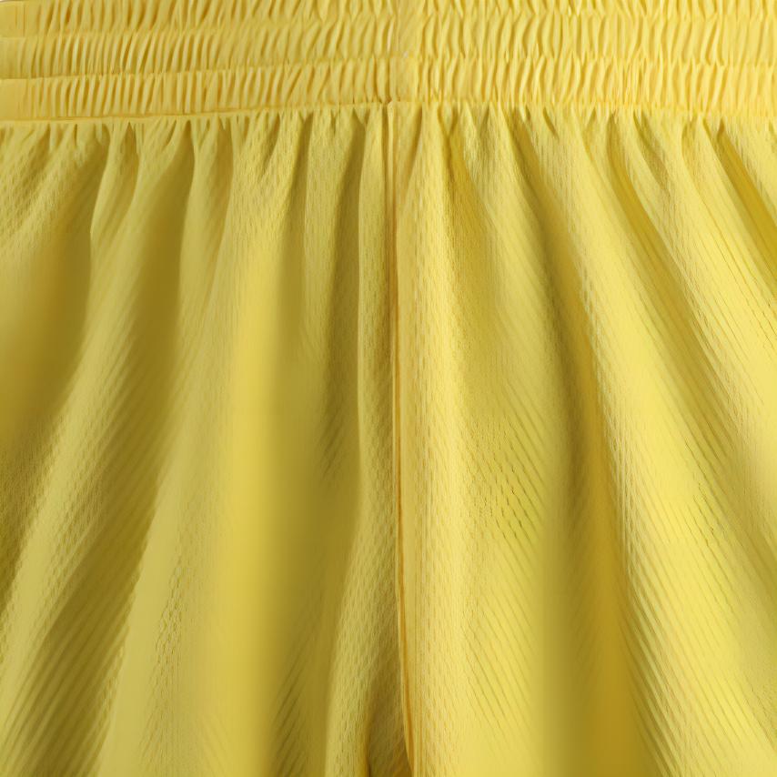 Under Armour Letter Logo Print Contrast Knit Basketball Shorts Men Bottoms Yellow 22500201-790