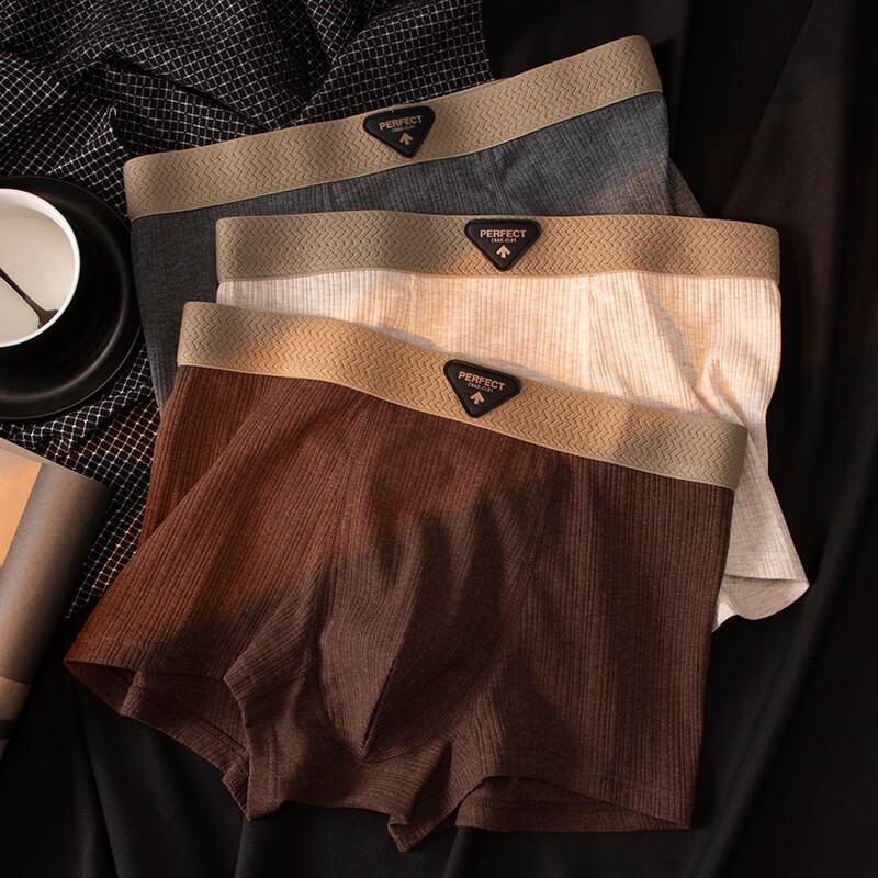 Мужские модальные хлопковые боксеры-брифы 10A с антибактериальным эффектом