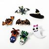 Skull Bat Hairpin Bat Skull Duckbill Clip Funny Halloween Ghost Hair Clip  Party