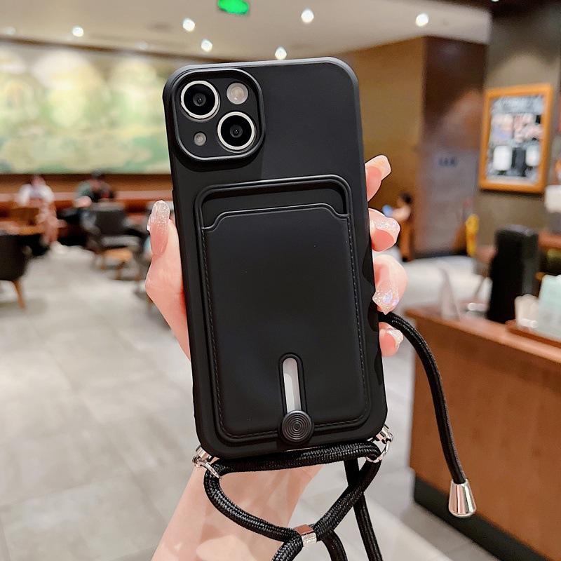 Сумка-кошелек через плечо с ремешком для iPhone 11 Pro Max Apple 11 Pro Samsung/Xiaomi чехол-кошелек для телефона