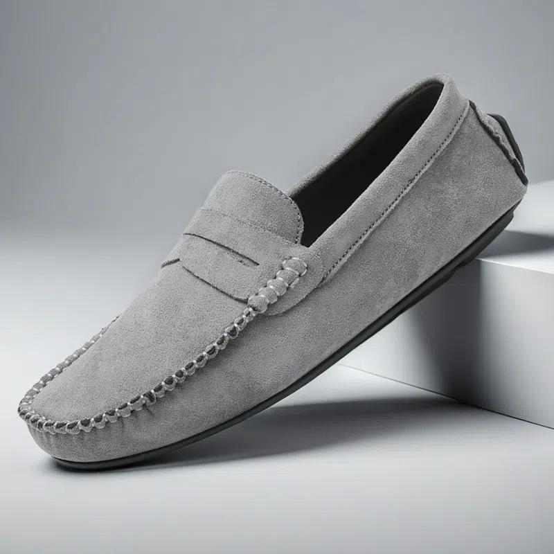 Fashion Suede Men Casual Shoes Breathable Comfort Slip On Men's Driving Shoes Men Loafers Mens Shoes Moccasins