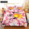 Цветочная пододеяльник Весенний яркий цветочный узор Комплект постельного белья Твин Для детей Подростков Взрослых Микрофибра Двуспальный Queen King Чехол на одеяло