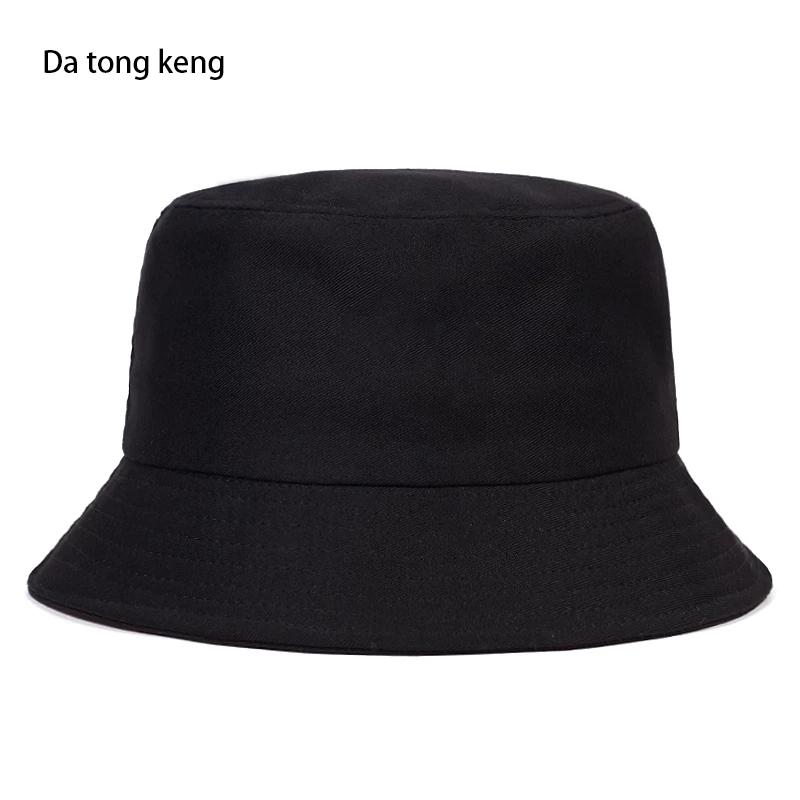 Летняя шляпа японского аниме «Атака Титанов», женская панама-ведро унисекс, дизайнерский плоский козырек, шляпа рыбака в стиле аниме 90-х годов