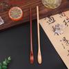 (YOUU06)Japanese Cooking Honey Sugar Tea Coffee Stirring Spoons Long Handle Wooden Spoon Household Dessert Drink Small Spoon