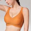Женский бюстгальтер больших размеров, бесшовный бюстгальтер без косточек, с поддержкой подъема, спортивный бюстгальтер с эффектом пуш-ап, женский Lingere M-4XL, чашка CDE