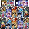 for Samsung Galaxy S25 S24 S23 S22 Ultra FE Plus A37 A57 A56 A55 A06 A16 A15 A36 A26 A35 A05 A25 A54 A34 Phone Case Goku Dragon Ball DragonBall Cover
