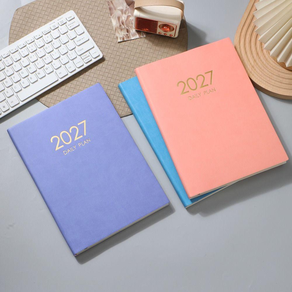 A4 2027 Daily Planner Hardcover Hardcover Planner Gifts Schedule Planner School Study