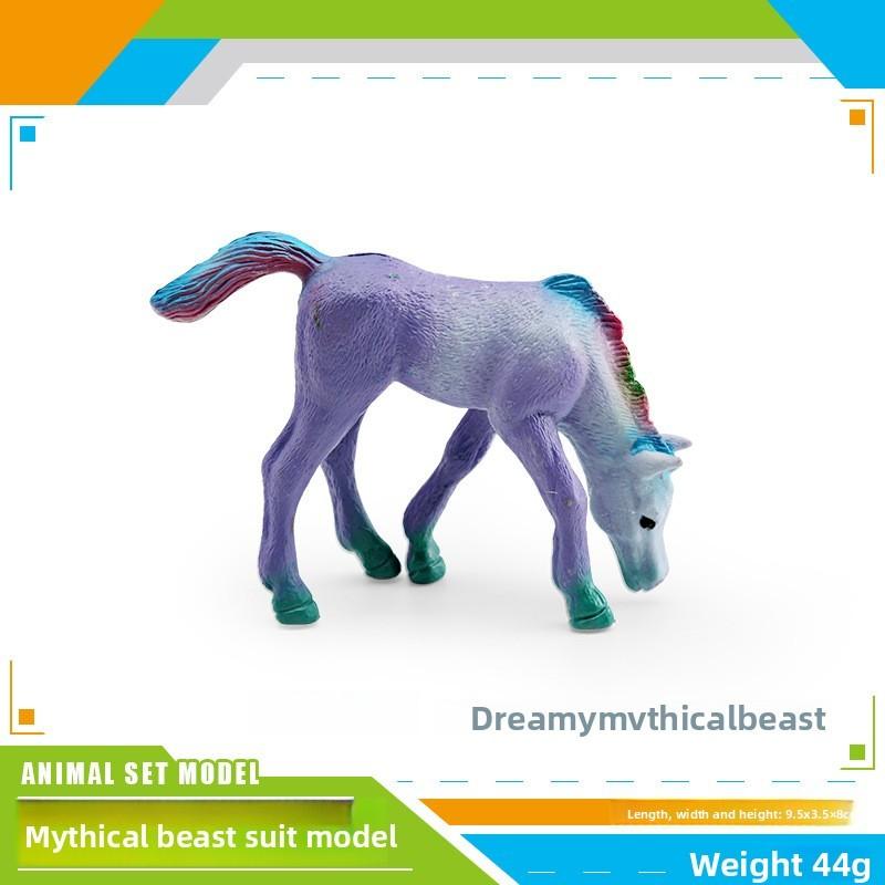 Dreamland Mythical Beast Unicorn Pvc Figurine For Kids Room Decor And Collectors