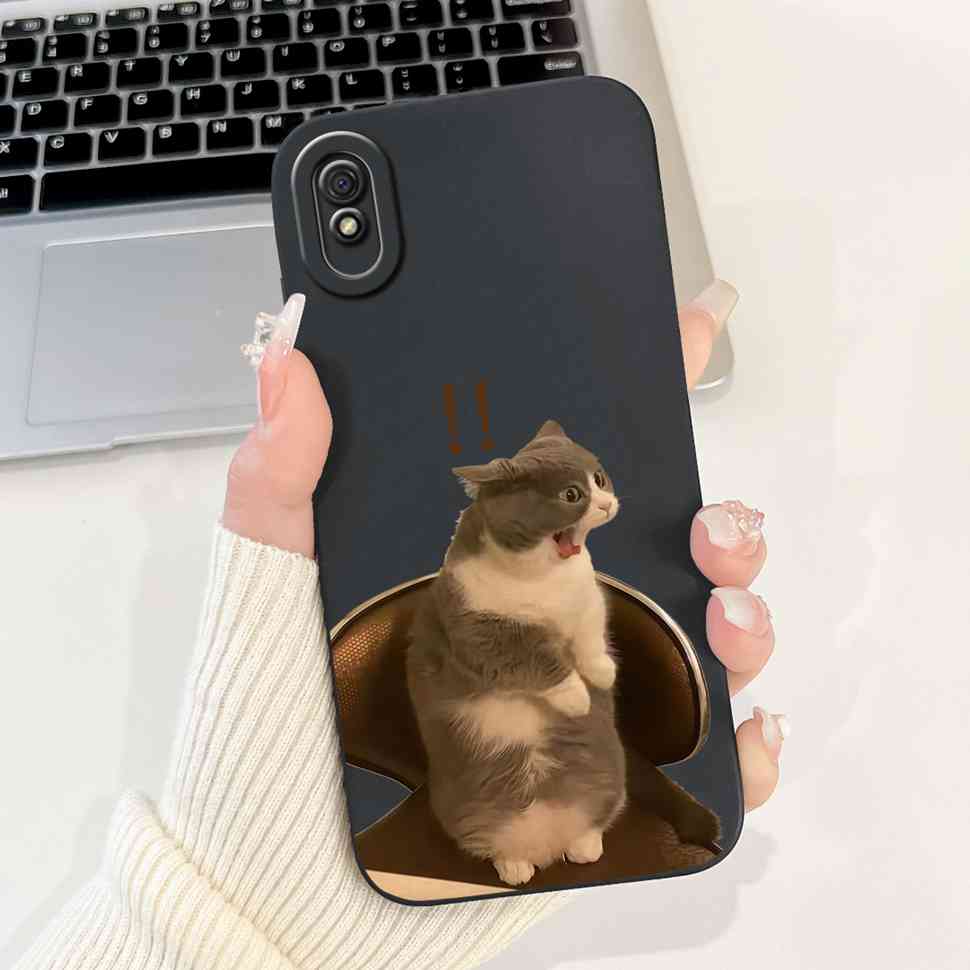 New For Redmi 9A M2006C3LG Case Fashion Girl Bow Rose Soft Silicone Cover For Xiaomi Redmi 9AT 9 A 6.53" Shockproof Phone Casing