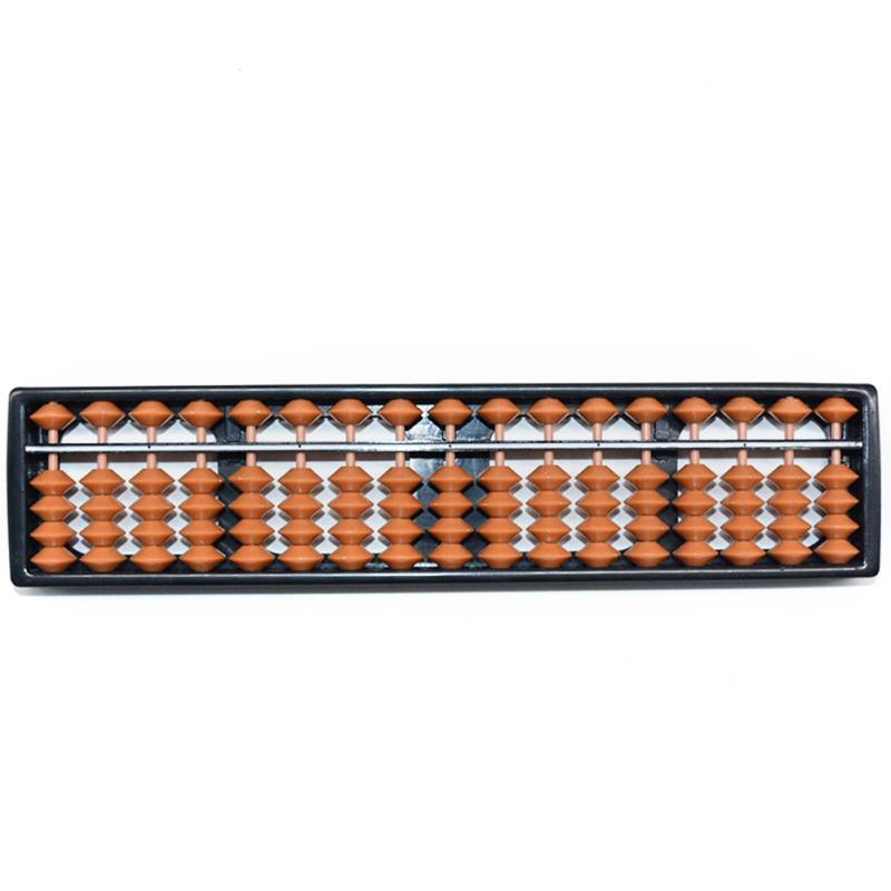 17 колонок пластиковые счеты с красочными бусинами детский математический арифметический счетный инструмент для студентов