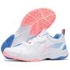 Li Ning Ace Износостойкие Дышащие Низкие Бадминтонные Кроссовки Унисекс Белый Розовый Синий AYTT001-6