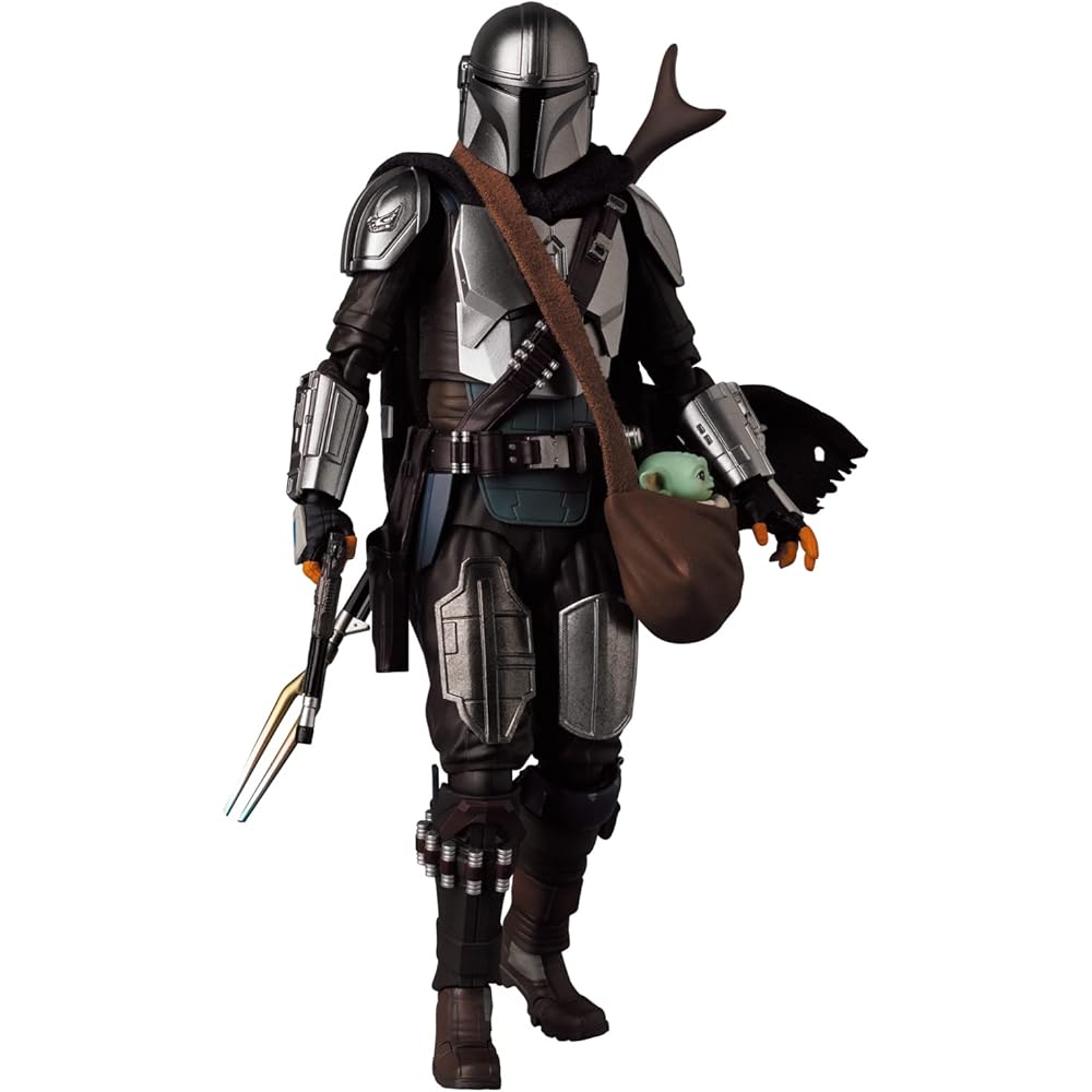 Medicom Toy Mafex №200 Мандалорец Вер.2.0 160 мм Окрашенная фигурка