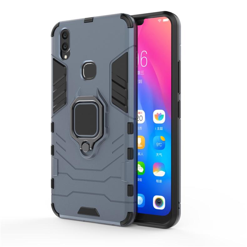 Применимо к VIVO Y11 2-в-1 чехол-кольцо противоударный защитный чехол NEX1 автомобильный магнитный трехзащитный чехол для мобильного телефона