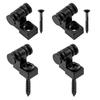 Musiclily Basic Guitar Roller String Guide Cylindrical Fender Strat Electric Black of Strat/Telecaster Guitar, (Набор 4)