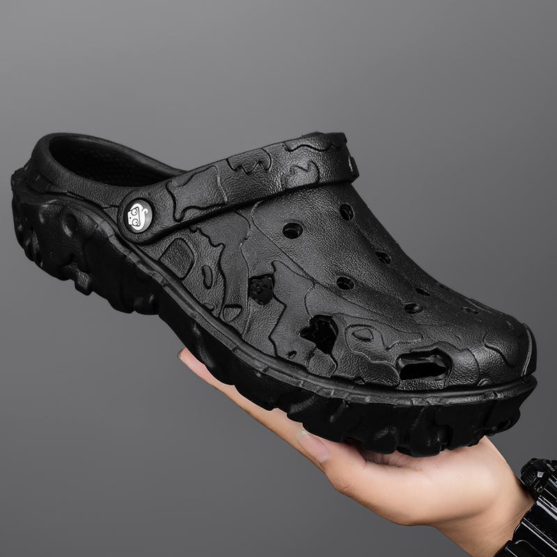 Модные высококачественные мужские водонепроницаемые туфли из ЭВА, классические женские сандалии, мужские пляжные шлепанцы для отдыха на природе, нескользящие повседневные тапочки для пар