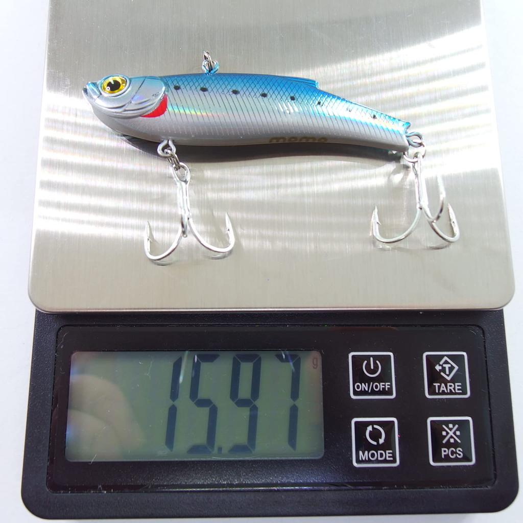 Momo Lure Seabass Lure Vibration Knife Edge Vibe 70ES 55ES High Performance Small Blue Fish Sakura Trout Standard Lure Assortment (70mm - 02)
