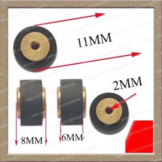 4 шт./комплект Медный прижимной ролик палубы Кассетный магнитофон Кассета для Sharp SONY Technics