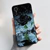 Для ZTE Blade A31 Plus / BladeA31 Чехол Матовый Черный Эстетичный Роскошный Милый Крутой Узор для Мальчиков Девочек Чехол Мягкий Силиконовый Задняя Крышка