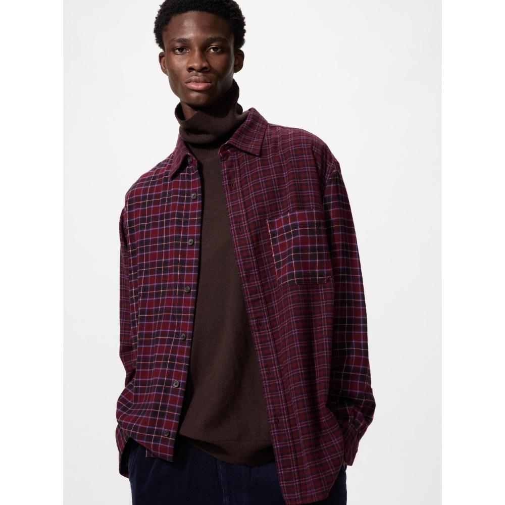 Uniqlo Flannel Shirt  Long Sleeve 