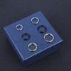 1Pcs Circle Hoop Earring for Women Men Ear Rings Ear Huggie 6-18mm