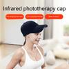 Шапочка для роста волос с красным светом для мужчин и женщин, шапочка для фототерапии для восстановления волос, красная шапочка для лечения ближнего инфракрасного света