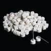 100Pcs Wool Felt Polishing Buffing Pad 13mm + 2 Shank For Grinding Wheel