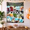 Gta Personalized Text Tapestry Boho Wall Hanging Non-Fading Color Ideal for Camping Ideal for All Seasons Perfect Gift for Relatives and Friends